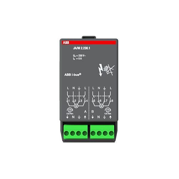 ABB Jalousieaktormodul 230V AC JA/M2.230.1